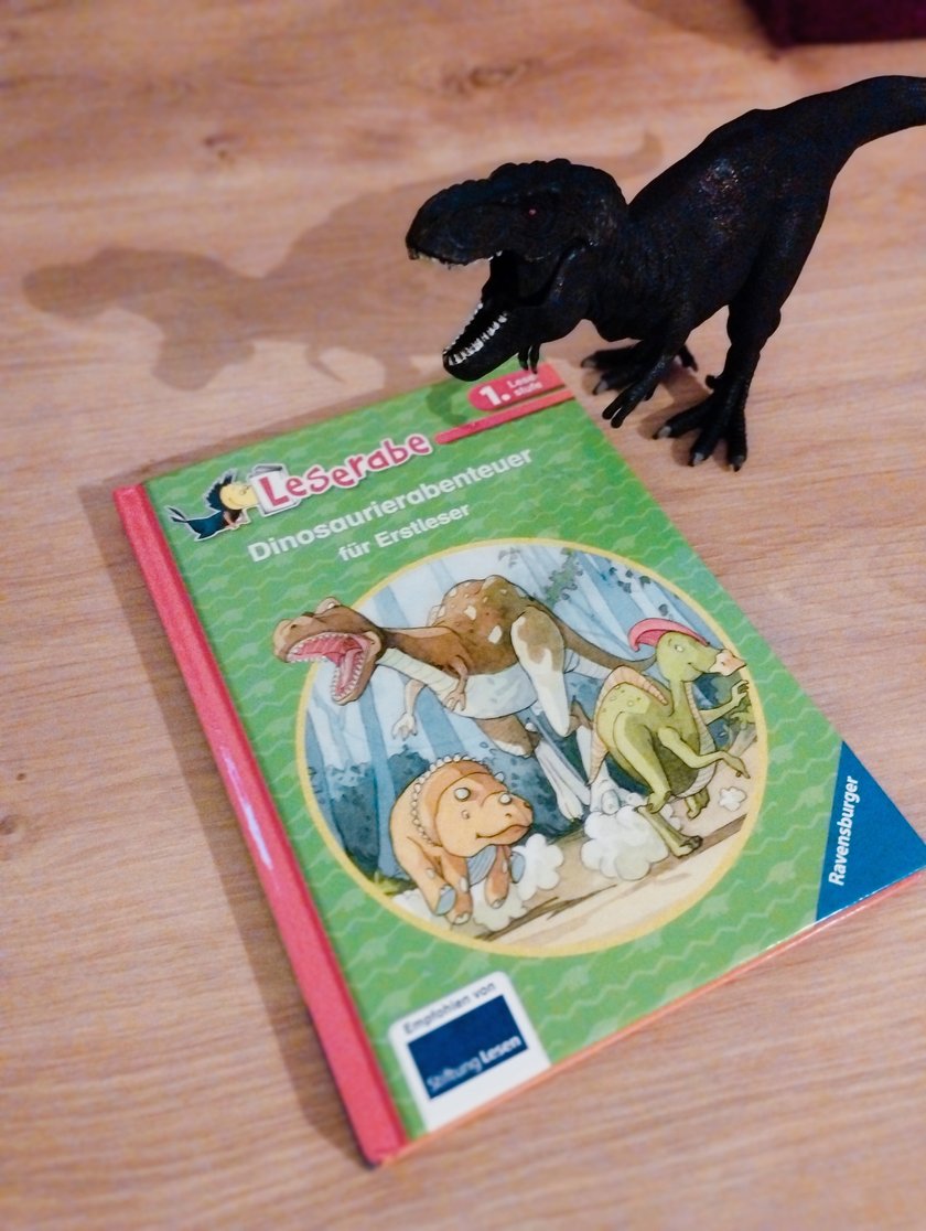 Leserabe: Dinosaurierabenteuer für Erstleser
