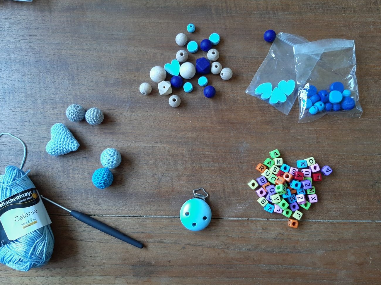 Schnullerkette Material Schnullerkette Material