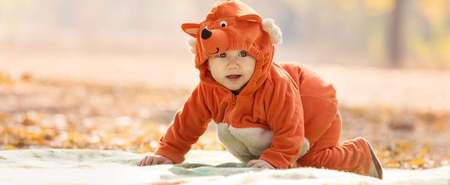 Perfekt für Fasching! 14 süße Baby-Kostüme, in denen sich eure Kleinen bestimmt pudelwohl fühlen