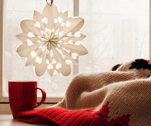 Hübsche Weihnachtssterne aus Brotzeittüten selber basteln
