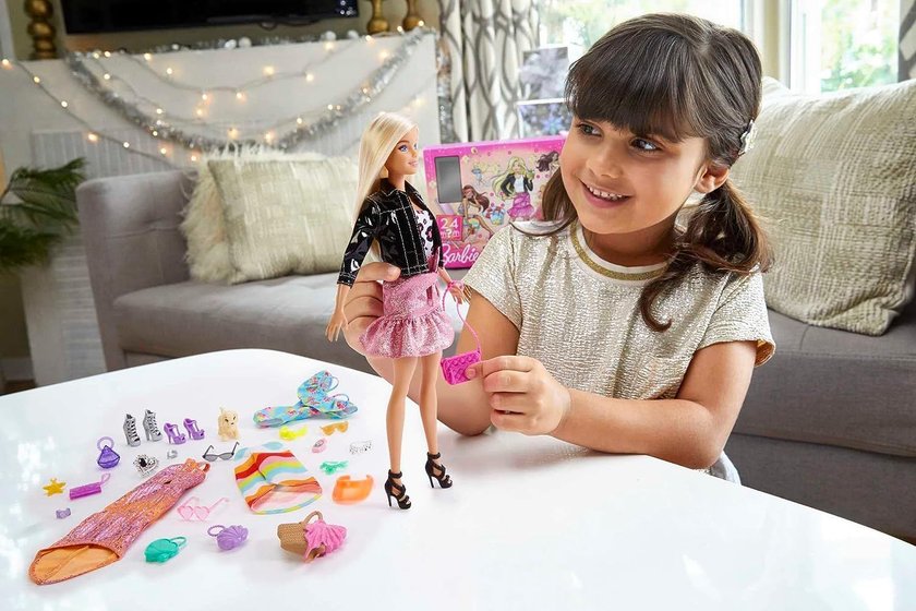 Barbie Adventskalender - Barbie Adventskalender mit Barbie-Puppe