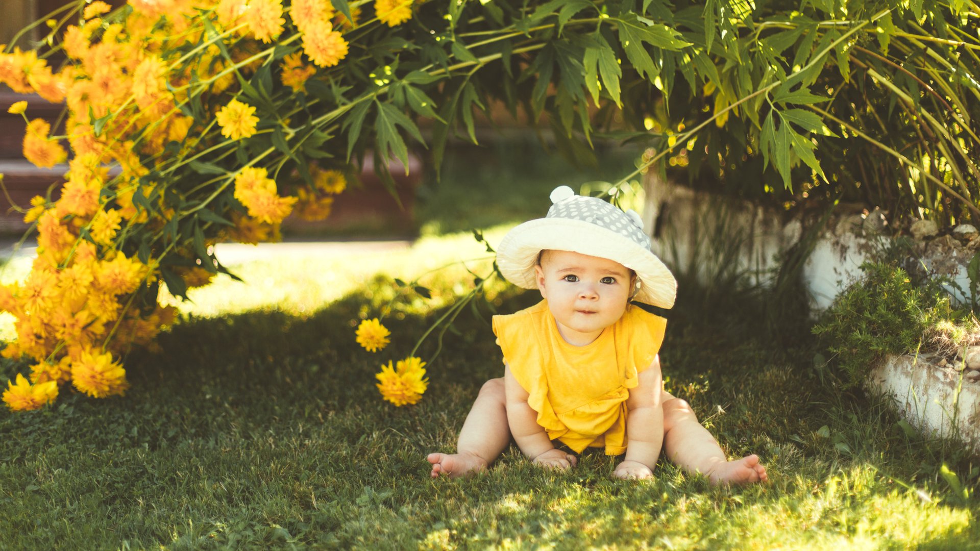 adelleo Baby Mädchen Sommertuch Kopftuch Tuch Sonnenschutz Mütze Baumwolle Weiß 