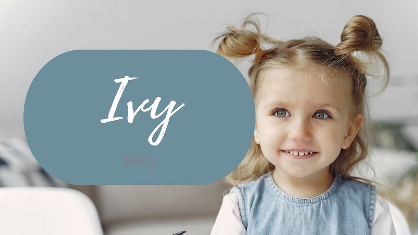 #10 Mädchennamen mit I: Ivy