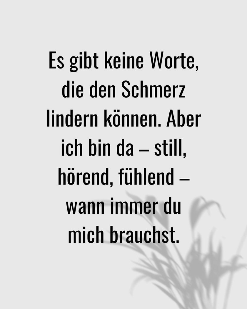 Trauer tröstende sprüche zum tod
