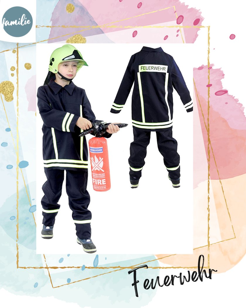 Kinder-Kostüm - Feuerwehrmann