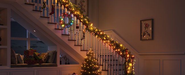 Weihnachtslichter günstig kaufen: Govee Lights für Drinnen und Draußen entdecken.