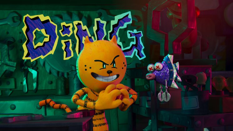 Dog Man Review: Petey mit Flippy 