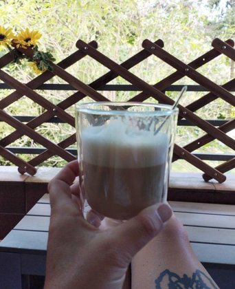 Cappuccino mit Eis Rivelia