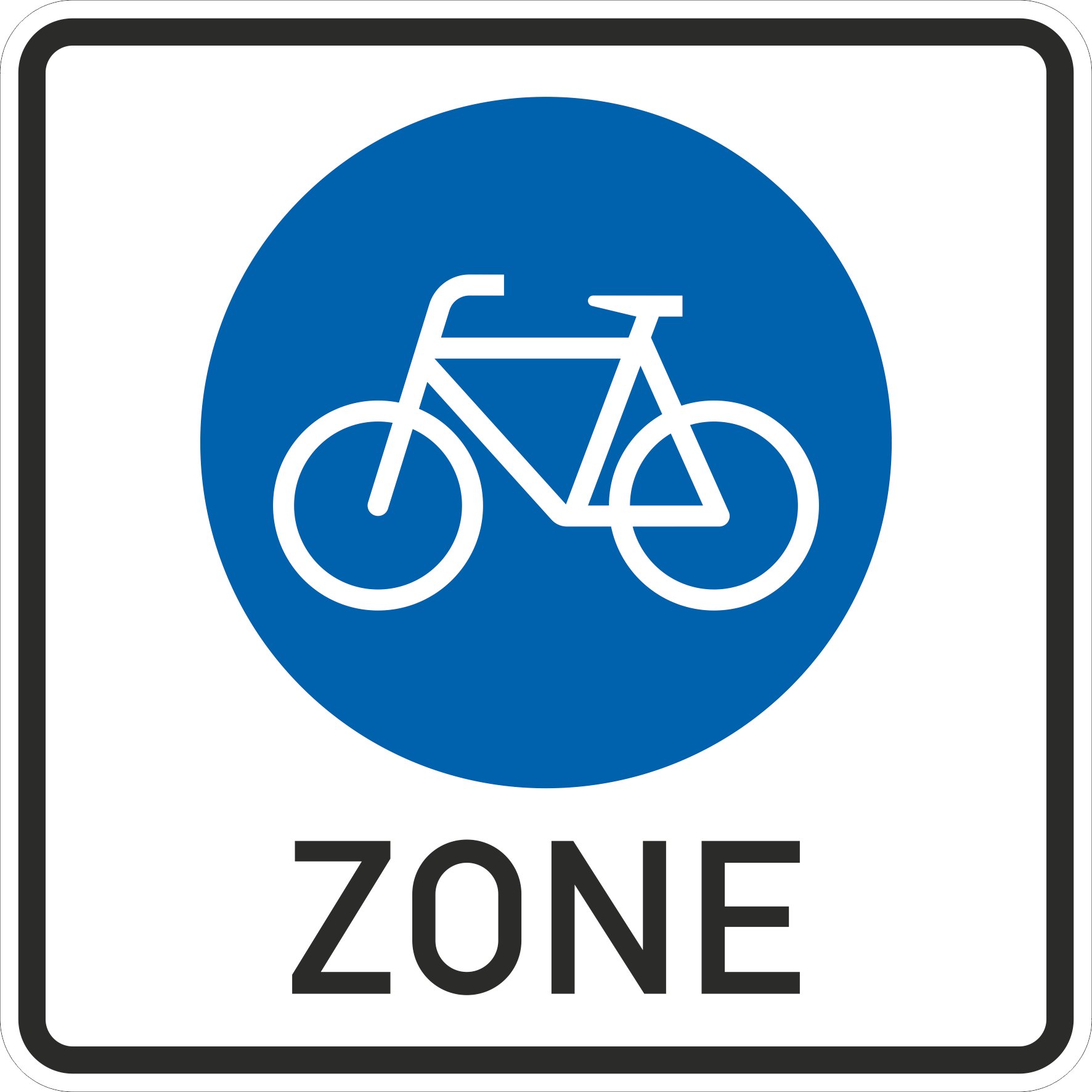 Fahrradzone