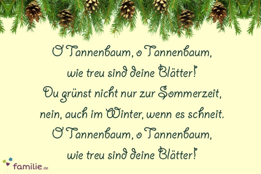 Bekannte Weihnachtslieder Die deutschen Klassiker und ihre Strophen