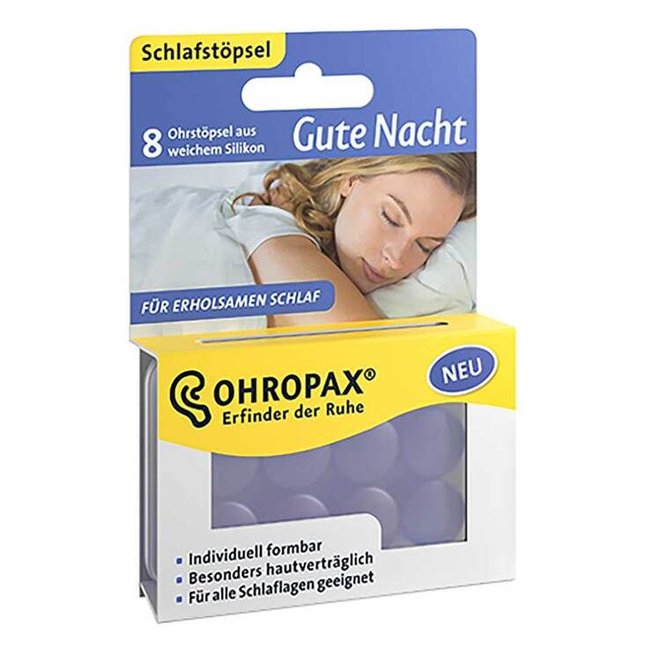 Ohrstöpsel-Test - Ohropax Gute Nacht