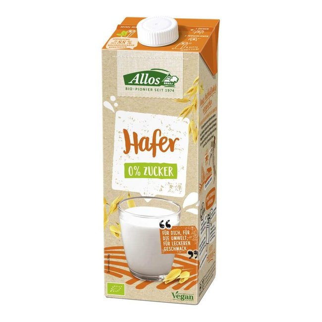 Hafermilch-Test - Allos Bio Hafer 0 % Zucker