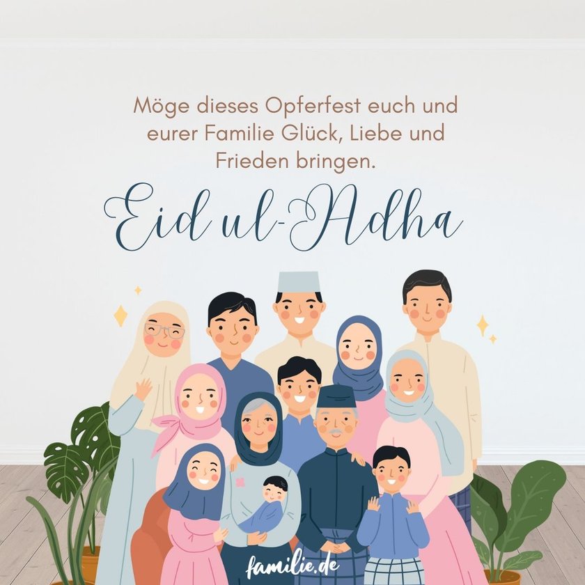 Opferfest Wünsche: Eid Al Adha