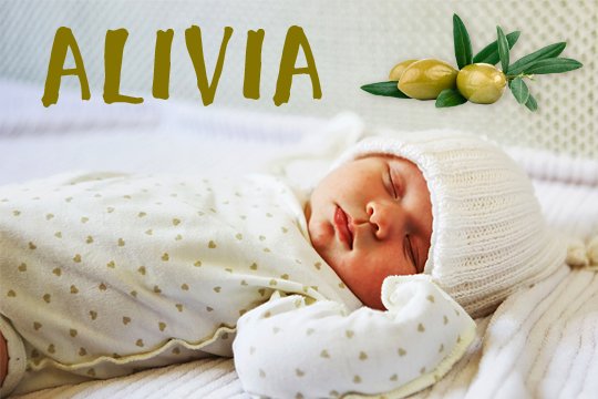 Blumige Mädchennamen: Alivia