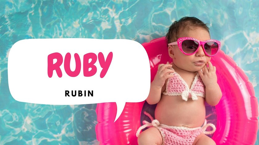 #19 Vornamen, die „Sommer" bedeuten: Ruby