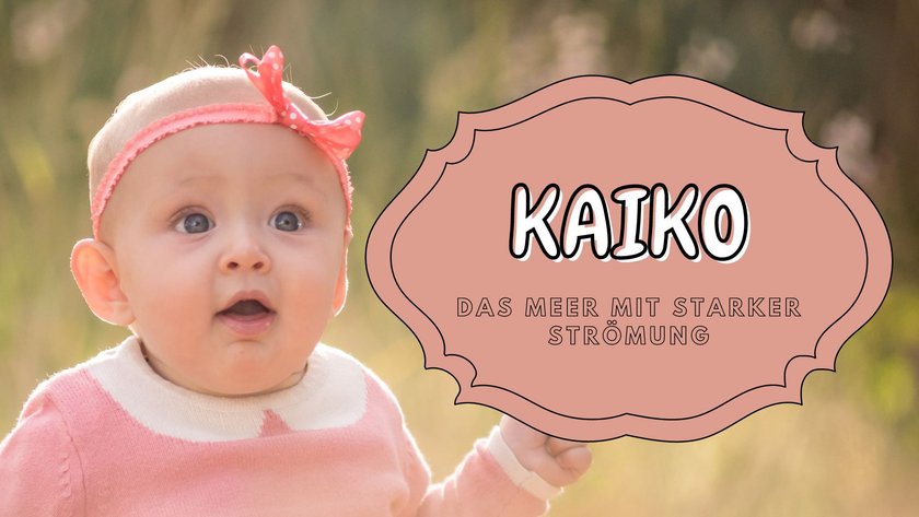 #16 Mädchennamen mit K: Kaiko