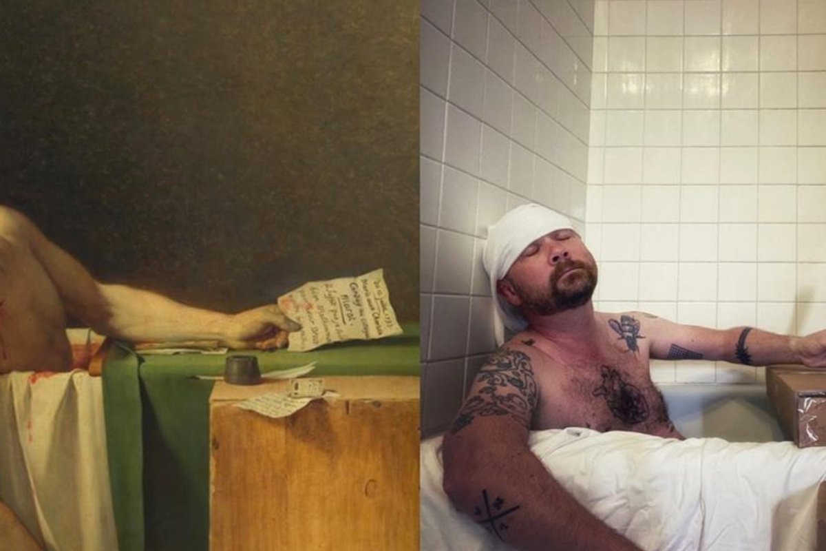 Beruhmte Gemalde Nachstellen So Lustig Ist Die Getty Museum Challenge Familie De