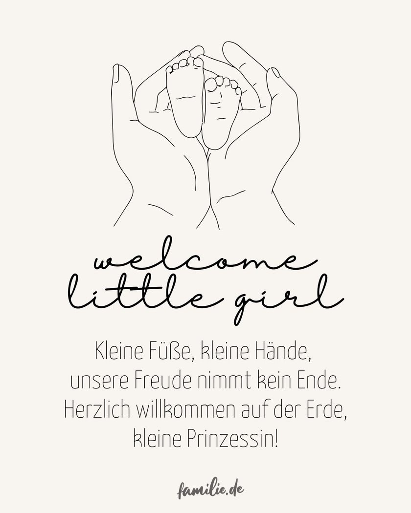 liebe glückwünsche zur geburt eines mädchens