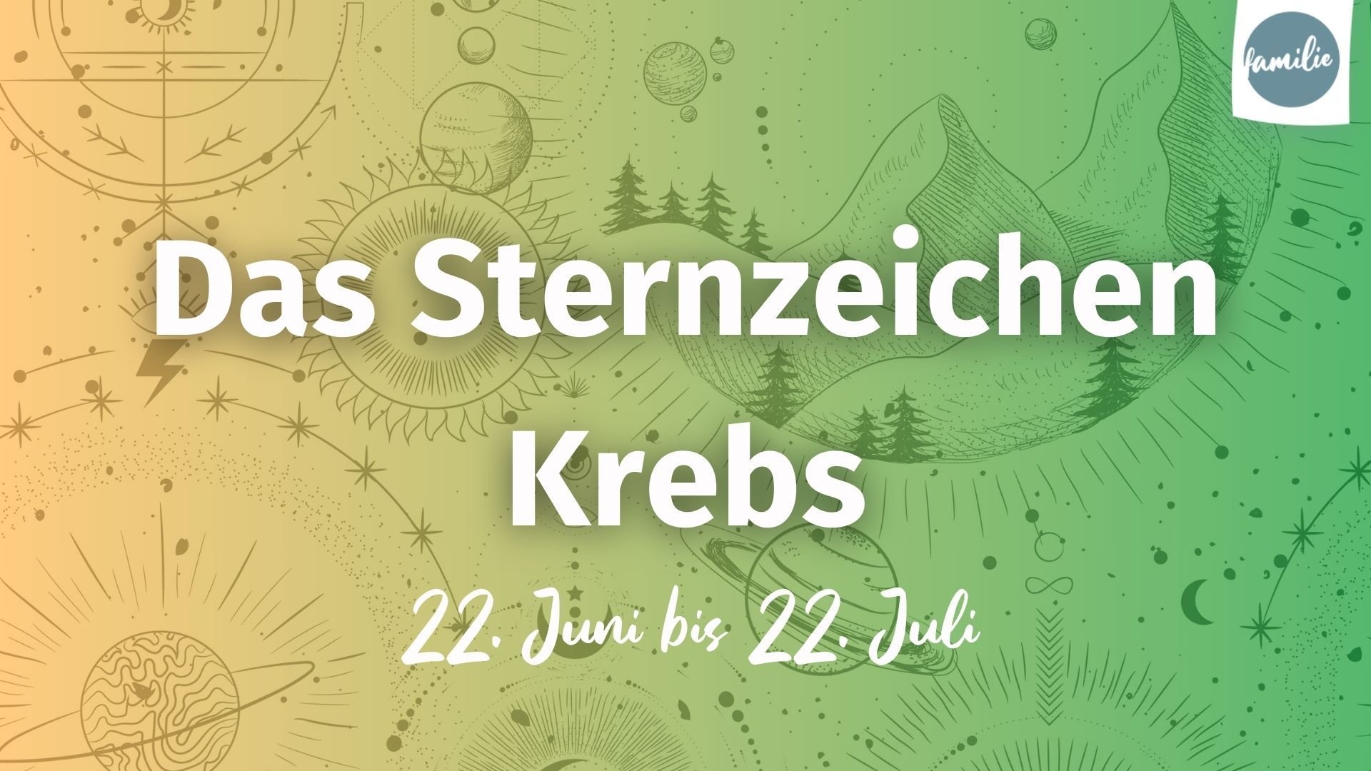Tumbler Sternzeichen Krebs main image 0