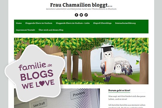 Frau Chamailion bloggt…