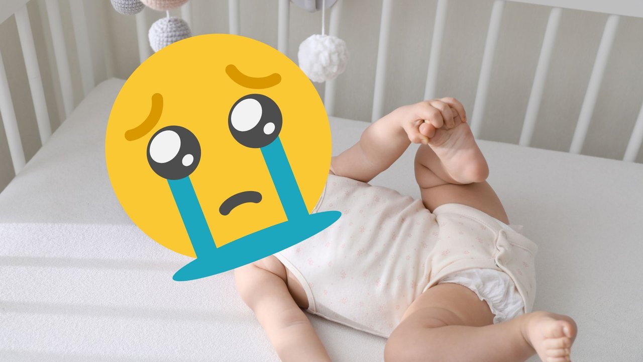 Nie wieder Babybett: Baby weint im Babybett