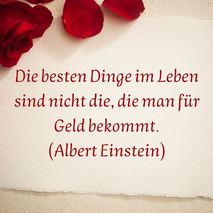 Liebeszitate - Albert Einstein