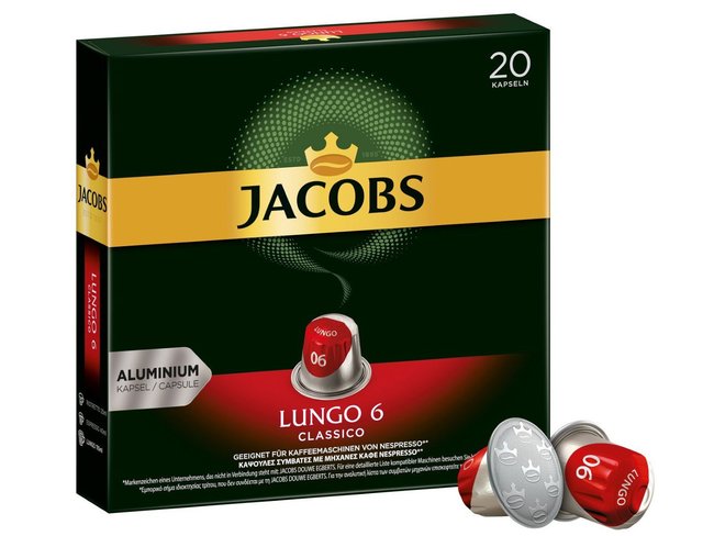 Kaffeekapseln-Test – Jacobs Lungo Classico (20 Stück)
