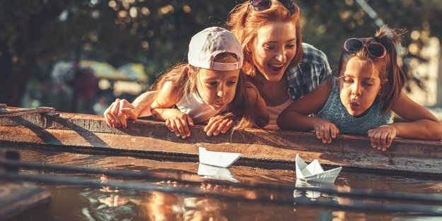 20 einfache Basteleien mit den Kindern für die Sommerzeit