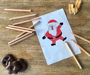 Einfache Zeichenanleitung: Step-by-Step einen Weihnachtsmann malen