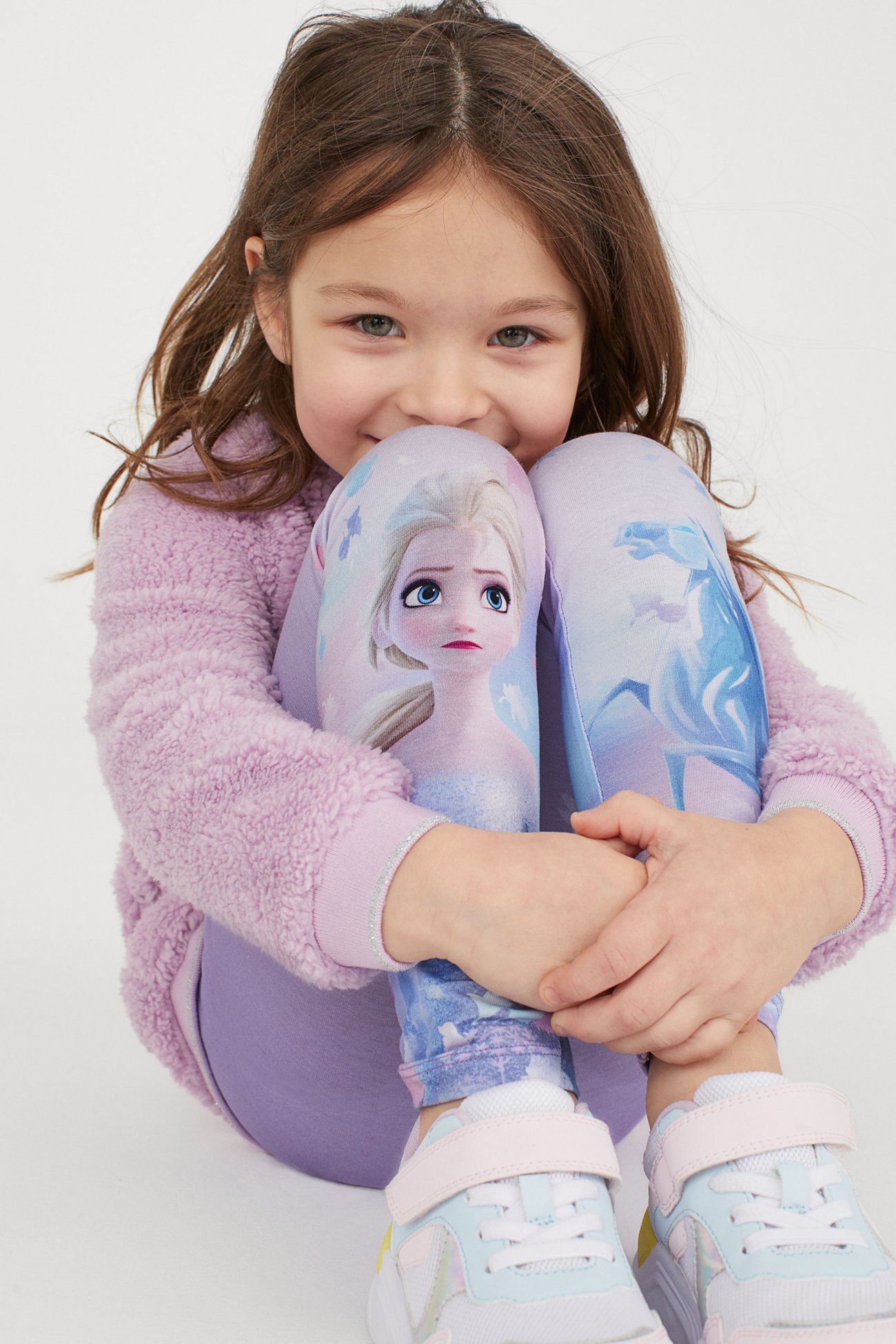 Frozen Elsa Eiskönigin Leggings Glitzer Frozen Elsa Eiskönigin Leggings Glitzer