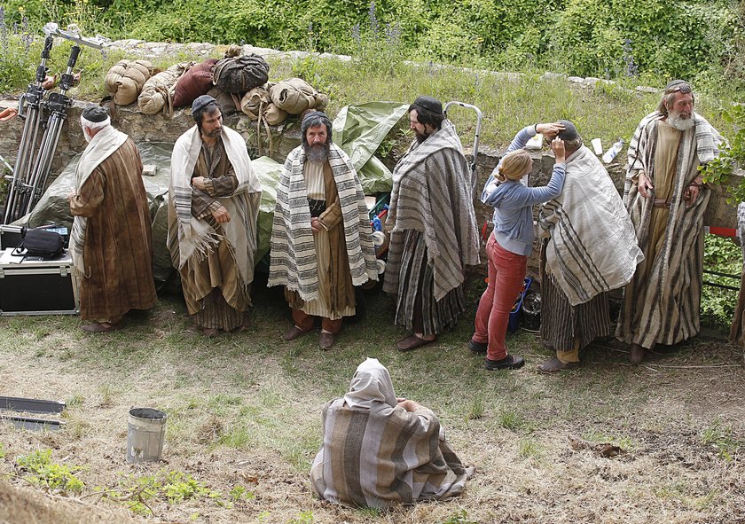 Beginn der Dreharbeiten zu dem Film Der Medicus von Noah Gordon auf der Burg Querfurt