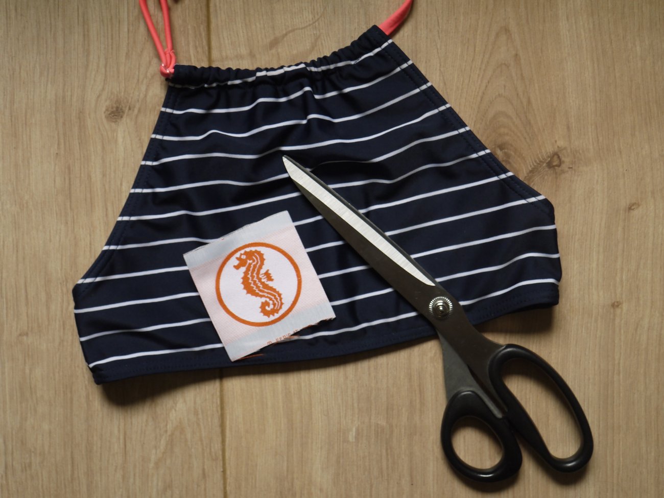 Seepferdchen aufnähen DIY Seepferdchen aufnähen DIY