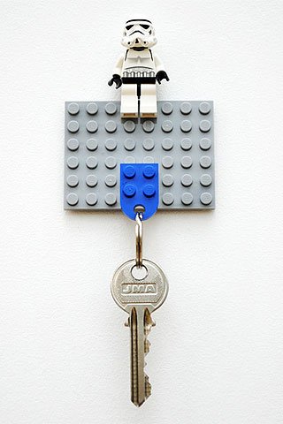 Life Hacks: Schlüsselhalter aus Lego