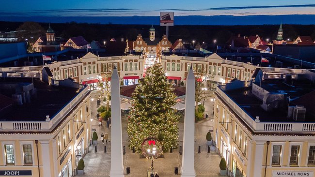Das Designer Outlet Neumünster ist zu sehen.