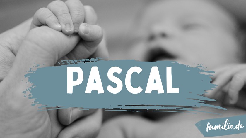 Der Name Pascal ist immer noch relativ selten, aber bekannt.