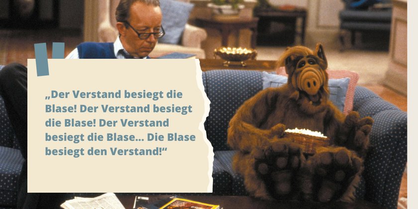 "Null Problemo!" 15 coole AlfSprüche aus der KultSerie der 80er
