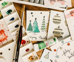 Mit Kindern Weihnachtskarten selber zu machen – ganz ohne Stress