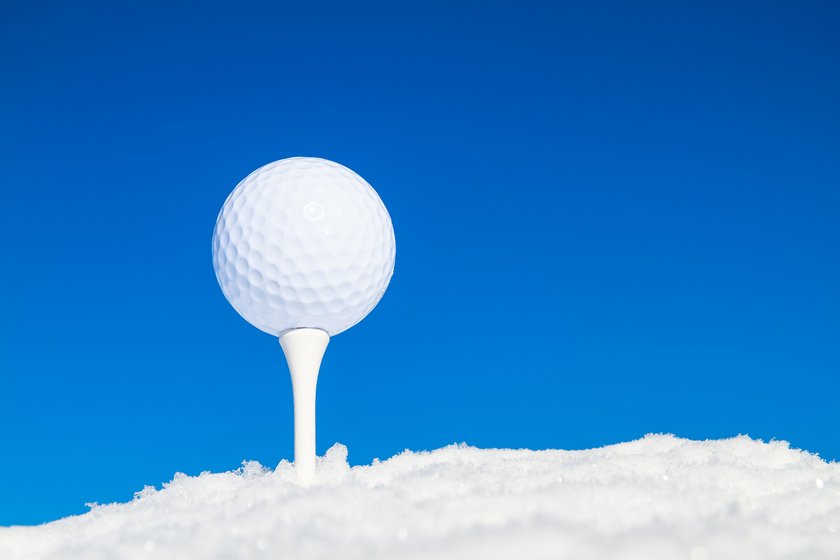 Spiele und Basteln im Schnee: Schnee-Golf