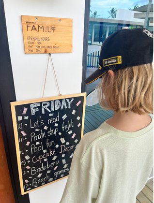 Malediven Kidsclub Programm