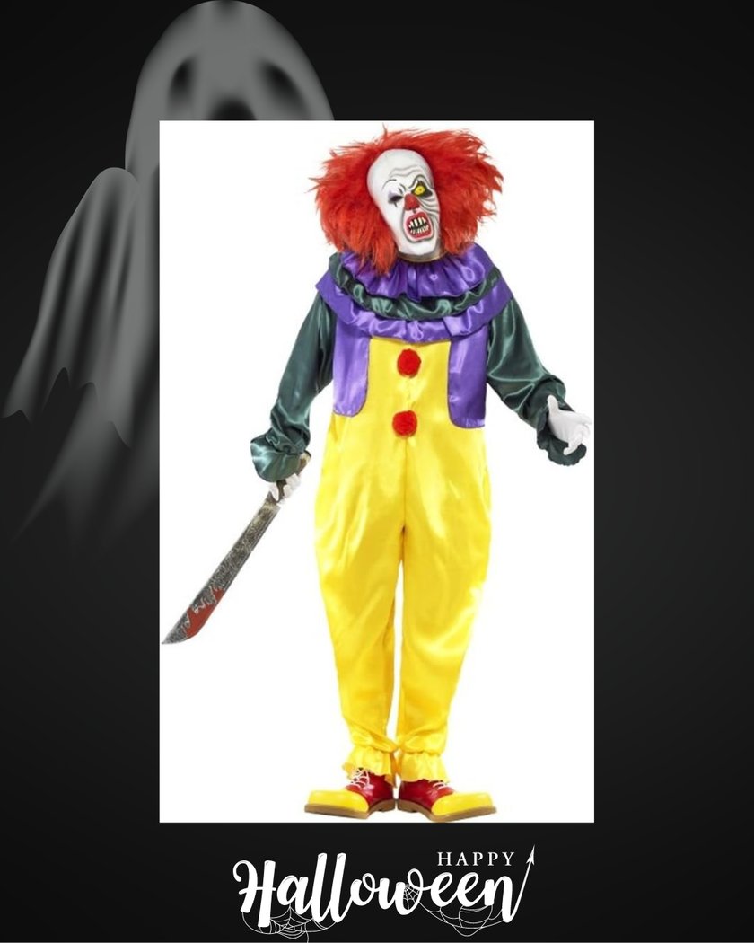 Halloween Kostüm Herren - Clown