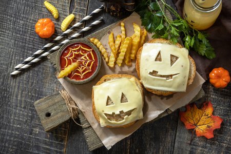 Halloween Burger Halloween Burger