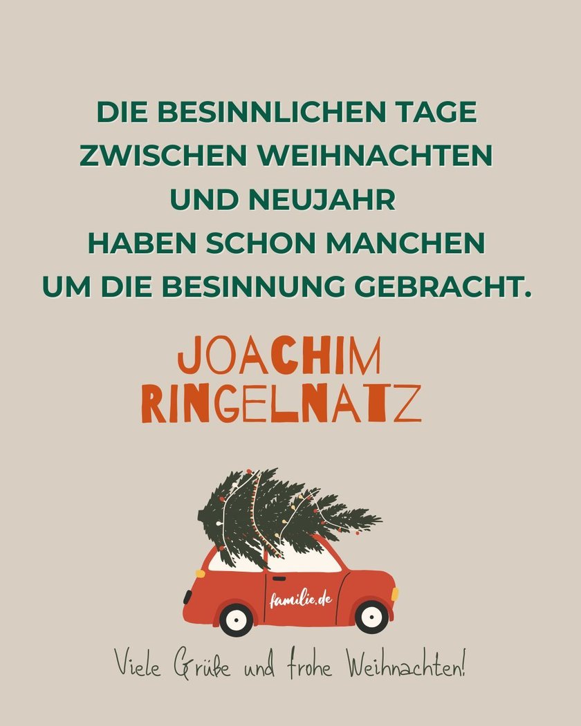 Lustige Sprüche zu Weihnachten