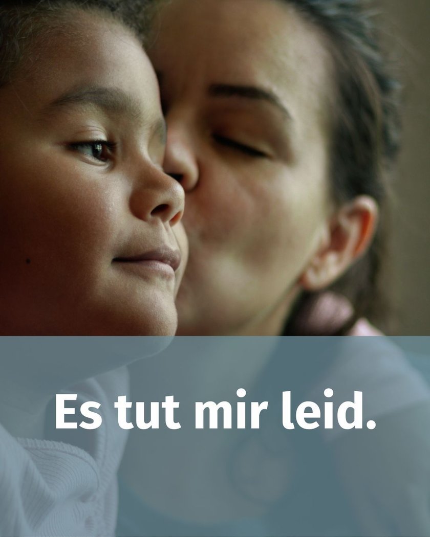 Sätze für Eltern: Es tut mir leid