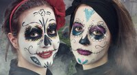 Mexikanische Totenmaske schminken: So geht's!