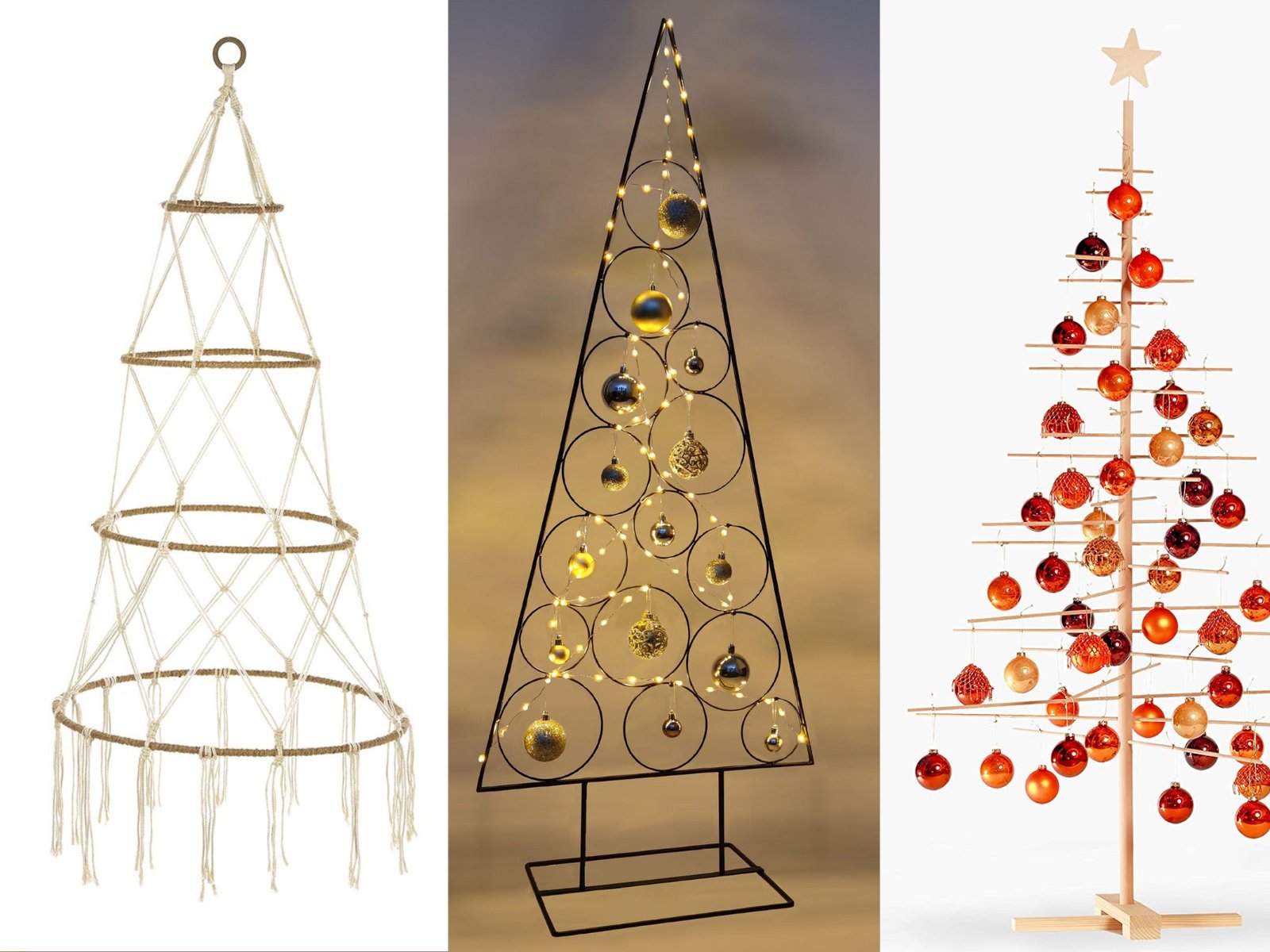 Metall Alternativen Holz aus Weihnachtsbaum und