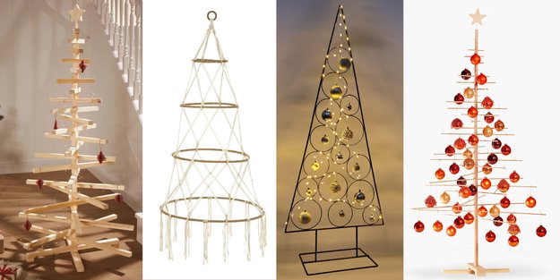 Weihnachtsbaum Alternativen: Festliche Ideen aus Holz und Metall, die ihr jedes Jahr wiederverwenden könnt