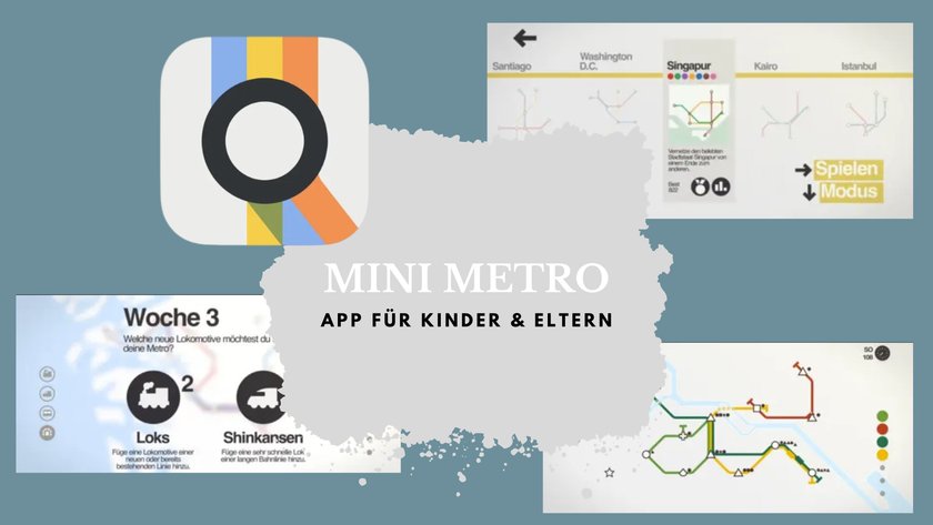 Apps für Kinder: Mini Metro