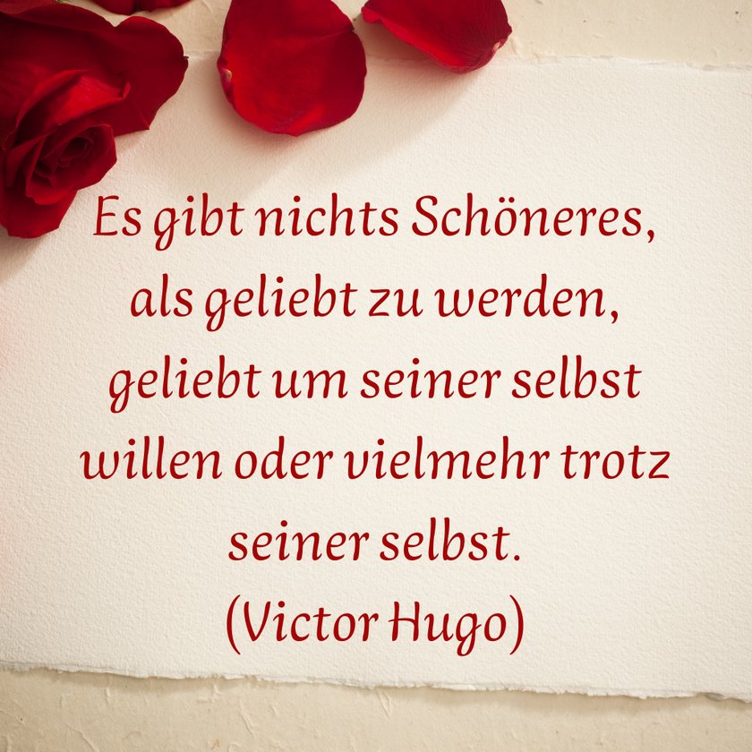 Liebeszitate - Victor Hugo