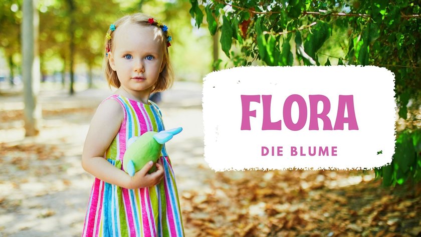 #1 Mädchennamen mit F: Flora