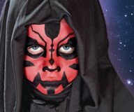 Star Wars Kinderkostüm: Darth Maul schminken